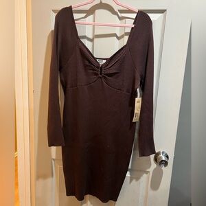 NWT Madden NYC Brown Dress 3x